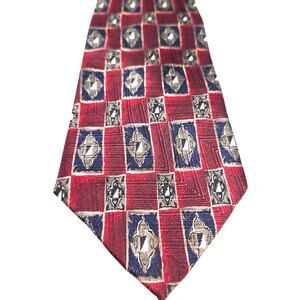 J. Z. Richards 100% Silk Luxury Fashion Tie 3 3/4 wide 60 long